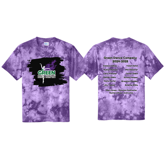 ADULT & YOUTH Green Dance PC147 Port & Company® Tie-Dye Tee