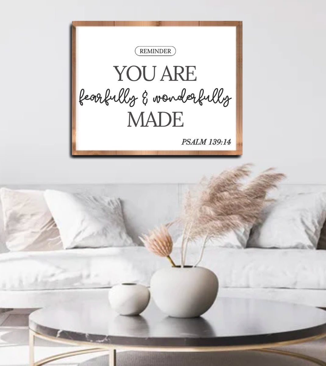 Life is amazing modern wall art decor wood sign