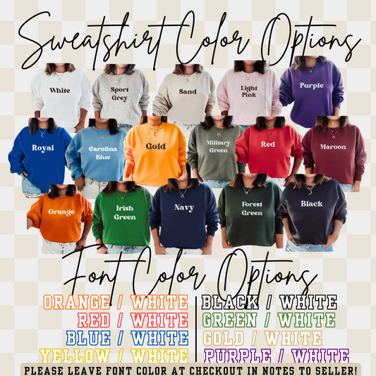 Adult Custom Crewneck 18000 Gildan - Heavy Blend™ Crewneck Sweatshirt