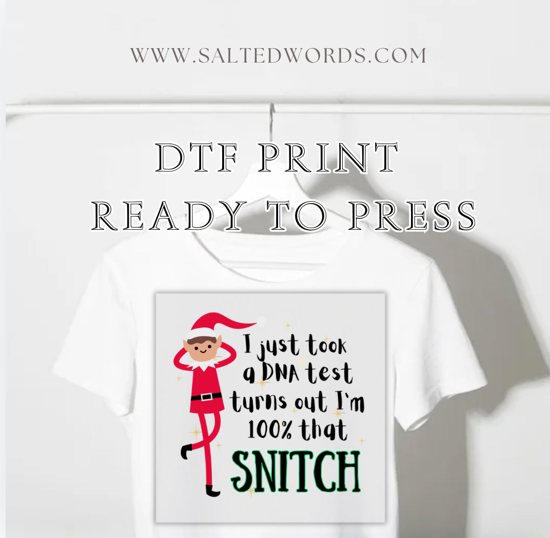 I just took a DNA test turns out I’m 100% that snitch Elf on the self ...