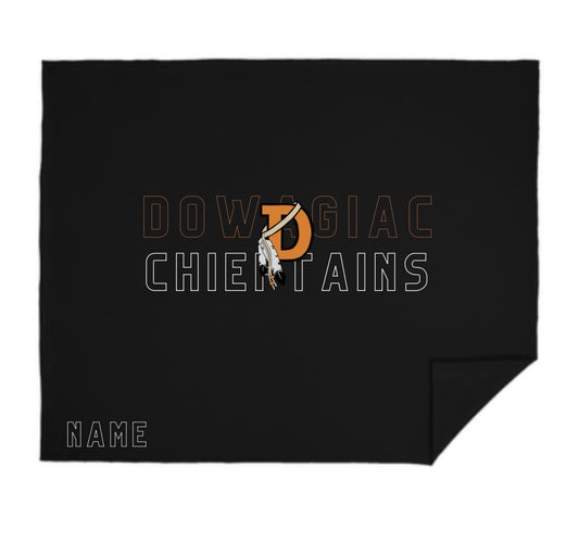 Custom Dowagiac Blanket BP78 Port & Company® Core Fleece Sweatshirt Blanket