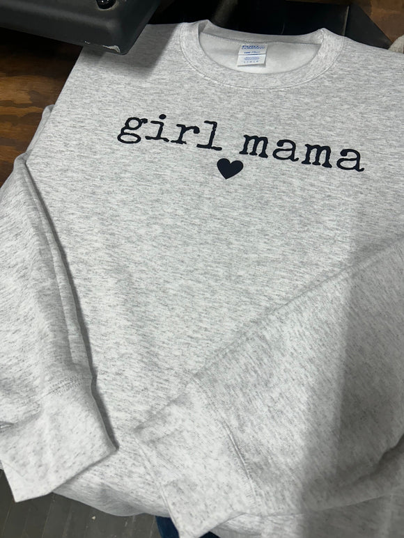 Girl mom dtf print / Girl mom crewneck Mother's day / Mother's day Ideas / Mom of girls / Proud Mom / Mom apparel - Salted Words, LLC