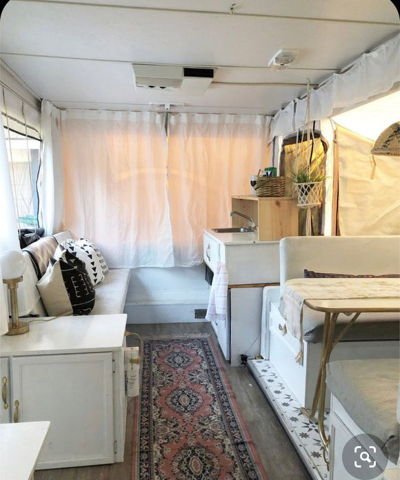 Pop up camper renovation ideas Full renovation details