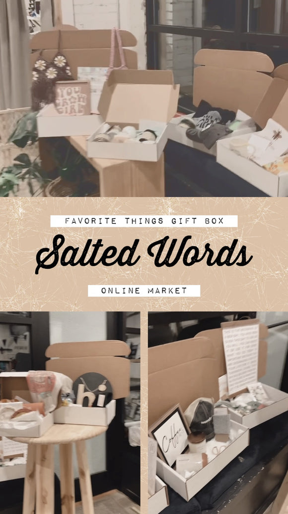 Salted Words Subscription Box