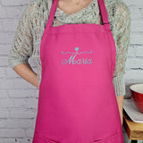 Heart and Name Apron
