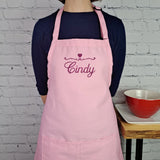Heart and Name Apron