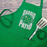 Dad apron Daddio of the Patio embroidered kitchen apron great gift for him