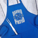 Dad apron Daddio of the Patio embroidered kitchen apron great gift for him