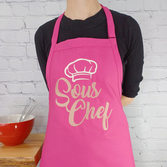 Head chef Sous Chef Set - Salted Words, LLC