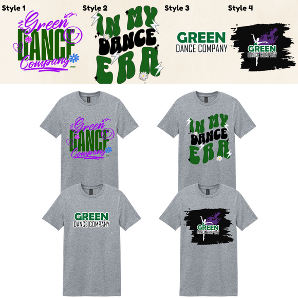ADULT Green Dance 64000B Gildan Youth Softstyle® T-Shirt