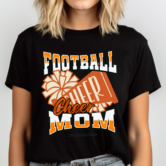 Football Cheer Mom Tshirt - Crewneck - Hoodie