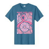 Nobody Fights Alone Breast Cancer Awareness Fundraiser Tshirt PC61 Port & Co™ Essential Tee