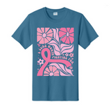 A cure worth fighting for Breast Cancer Awareness Fundraiser Tshirt PC61 Port & Co™ Essential Tee