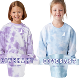 YOUTH Christian Covenant Tie Dye Fleece Crew 98379