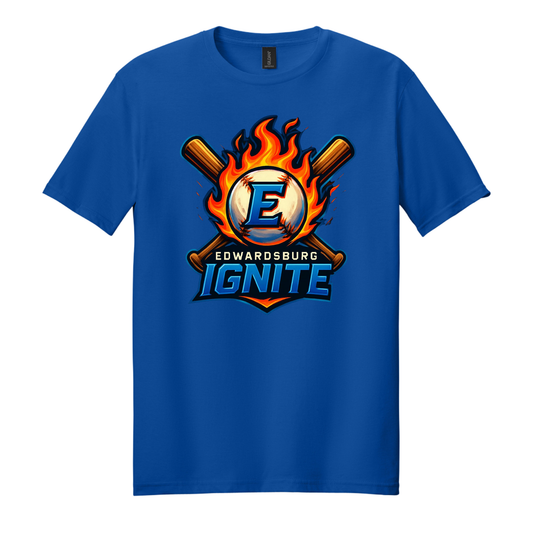 Edwardsburg Ignite Royal 2000 Gildan Ultra Cotton 100% US Cotton T-Shirt