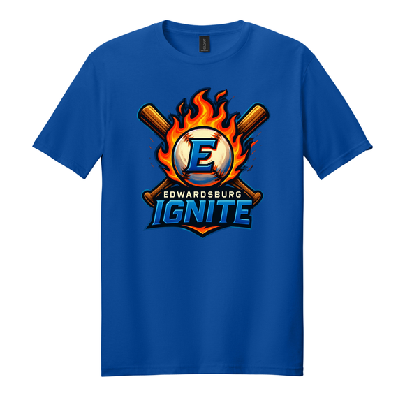 Edwardsburg Ignite Royal 2000 Gildan Ultra Cotton 100% US Cotton T-Shirt