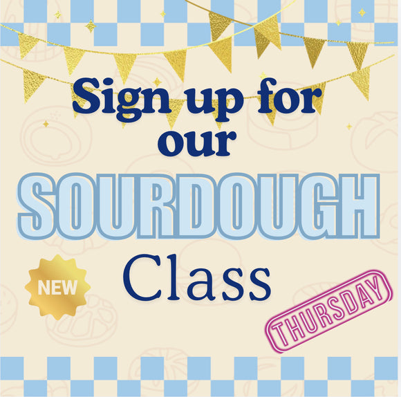Thursday March 13 5pm Sourdough Class at Salted Words