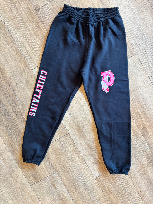 Youth Pink chieftains Sweat Pants 973B Jerzees® Youth NuBlend® Sweatpant