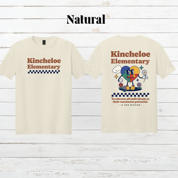 ADULT Kincheloe Elementary Spirit Wear Tshirt - Long Sleeve - Crewneck - Hoodie