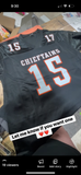 Adult Dowagiac Custom Football Jersey - Heavy Blend™ Crewneck Sweatshirt ADD CUSTOM INFO AT CHECKOUT