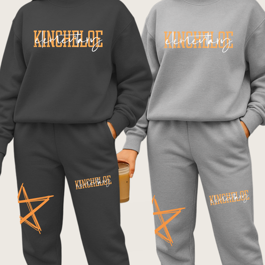 ADULT FULL SWEATSUIT Kincheloe Elementary Spirit Wear Sweat Suit