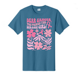 Dear Cancer, You picked the Wrong girl Breast Cancer Awareness Fundraiser Tshirt PC61 Port & Co™ Essential Tee