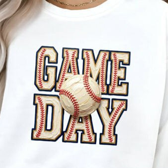 Game Day Tshirt - Crewneck - Hoodie baseball - Salted Words, LLC