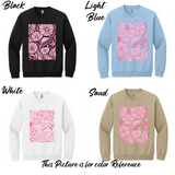 In my fighting Era Breast Cancer Aweareness Crewneck