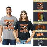 ADULT Football Dowagiac Chieftains Apparel Tshirt - Drifit - Comfort Colors - Salted Words, LLC