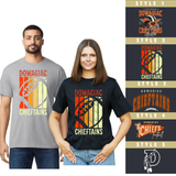 ADULT Football Dowagiac Chieftains Apparel Tshirt - Drifit - Comfort Colors - Salted Words, LLC