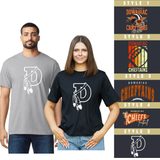 ADULT Football Dowagiac Chieftains Apparel Tshirt - Drifit - Comfort Colors - Salted Words, LLC