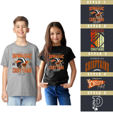 YOUTH Football Dowagiac Chieftains Apparel Tshirt - Drifit - Comfort Colors