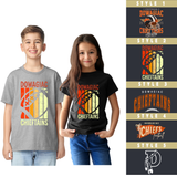 YOUTH Football Dowagiac Chieftains Apparel Tshirt - Drifit - Comfort Colors