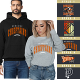 ADULT Dowagiac Chiefs Football Apparel Crewneck - Hoodie - Salted Words, LLC