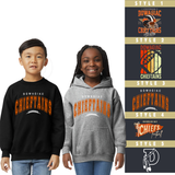 YOUTH Dowagiac Chiefs Football Apparel Crewneck - Hoodie