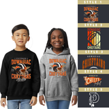 YOUTH Dowagiac Chiefs Football Apparel Crewneck - Hoodie