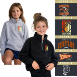 YOUTH Dowagiac Chiefs Football Apparel Enza 91179 Half Zip Fleece