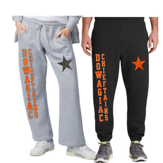 Adult Sweatpants Dowagiac Chieftains Sweatpant Cuffed Bottoms Lane Seven - Salted Words, LLC