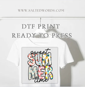 Sweet summer time DTF Transfer - Salted Words, LLC