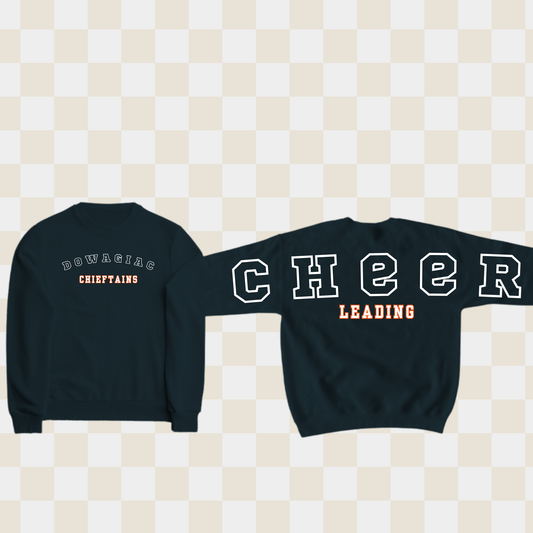 Adult & Youth Dowagiac Chieftains Crewneck 18000 Gildan - Heavy Blend™ Crewneck Sweatshirt