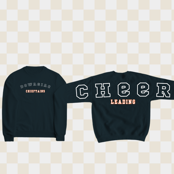 Adult & Youth Dowagiac Chieftains Crewneck 18000 Gildan - Heavy Blend™ Crewneck Sweatshirt