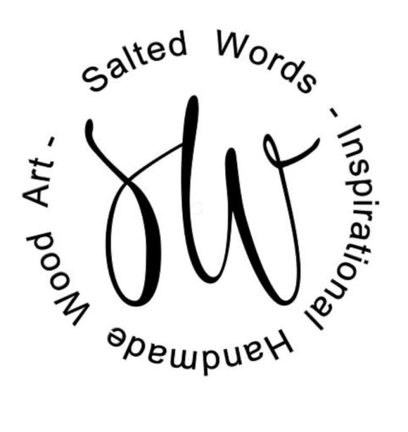 Hallelujah print and frame - Salted Words, LLC