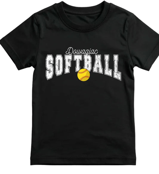 Dowagiac Softball Tshirt - Crewneck - Hoodie - Salted Words, LLC