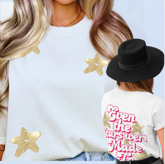 Even the Stars were made to worship Crewneck | Inspirational Faith Shirt | Gift for Believers | Stylish Religious Apparel