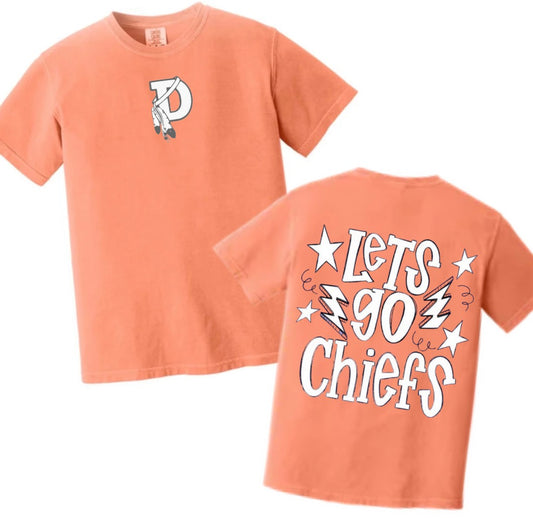 Let’s go chiefs Tshirt - Salted Words, LLC