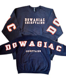 Adult & Youth Dowagiac black and orange Crewneck 18000 Gildan - Heavy Blend™ Crewneck Sweatshirt