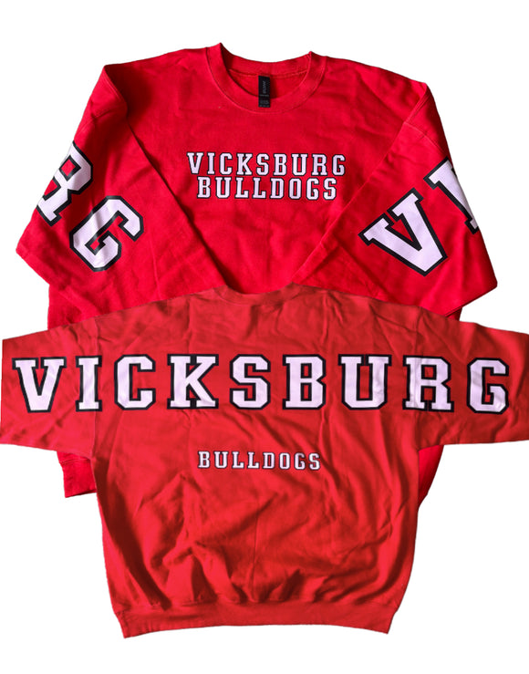 Adult & Youth Vicksburg Crewneck 18000 Gildan - Heavy Blend™ Crewneck Sweatshirt