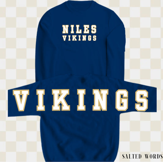 Adult & Youth Niles Crewneck 18000 Gildan - Heavy Blend™ Crewneck Sweatshirt - Salted Words, LLC