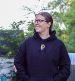 Adult & Youth Dowagiac black and orange Crewneck 18500 Gildan - Heavy Blend™ Hoodie Sweatshirt