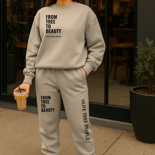 Olive Tree Beauty Sweat Suit